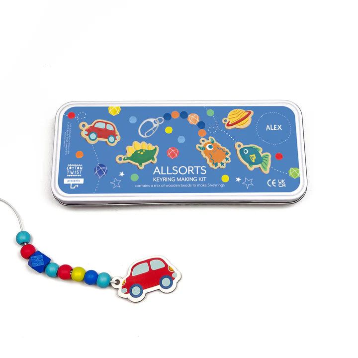 Allsorts Keyring Beading Kit