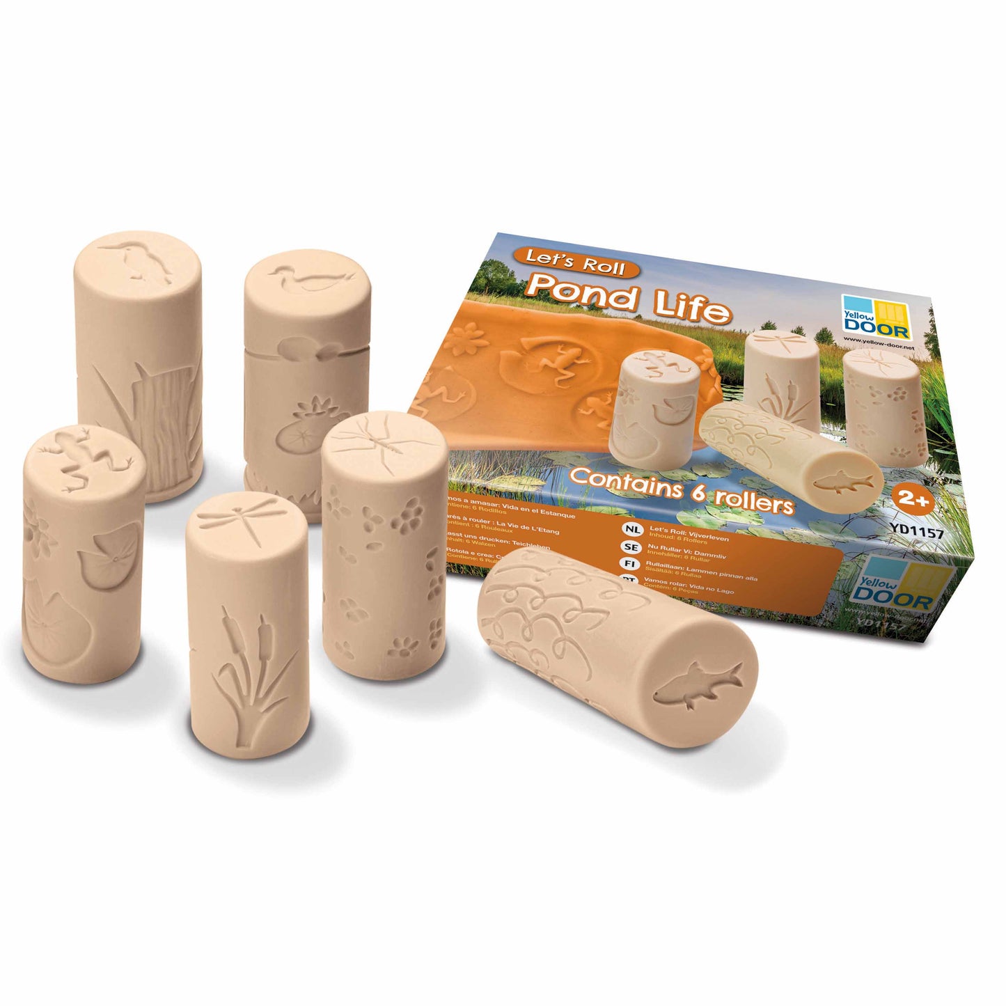 Let's Roll Play Dough Tools - Pond Life
