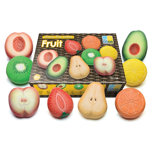 Sensory Play Stones – Fruits