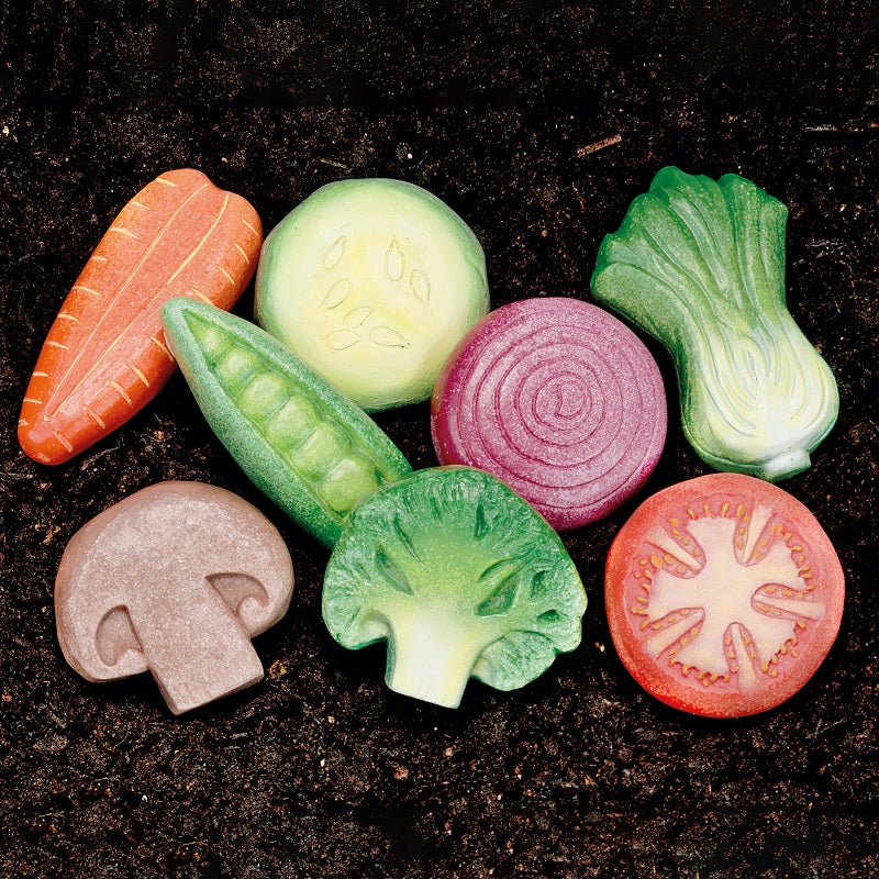 Sensory Play Stones – Vegetables