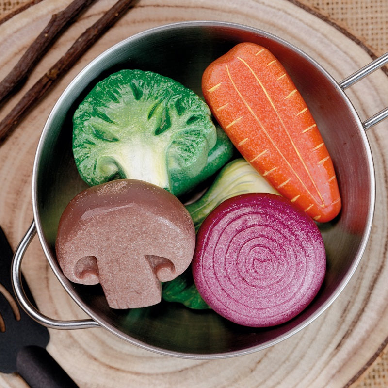 Sensory Play Stones – Vegetables